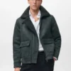 Doppelseitige Jacke mit Fleecefutter Doppelseitige Jacke mit Fleecefutter