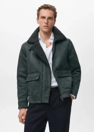 Doppelseitige Jacke mit Fleecefutter