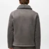 Doppelseitige Jacke mit Fleecefutter