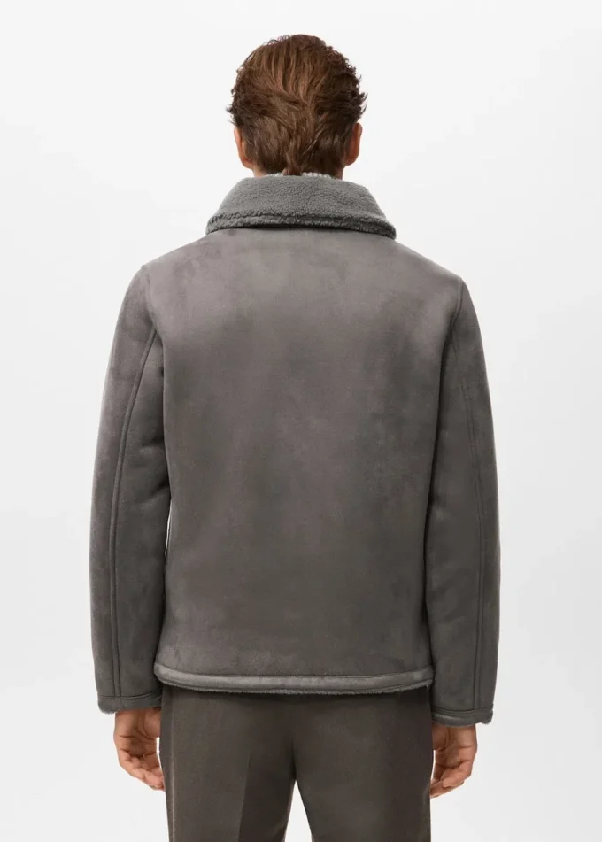 Doppelseitige Jacke mit Fleecefutter