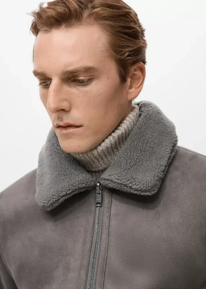Doppelseitige Jacke mit Fleecefutter