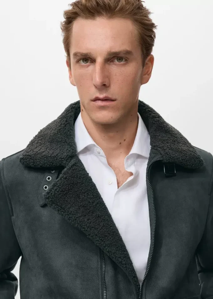 Doppelseitige Jacke mit Fleecefutter Doppelseitige Jacke mit Fleecefutter
