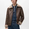 Doppelseitige Schaffelljacke Doppelseitige Schaffelljacke