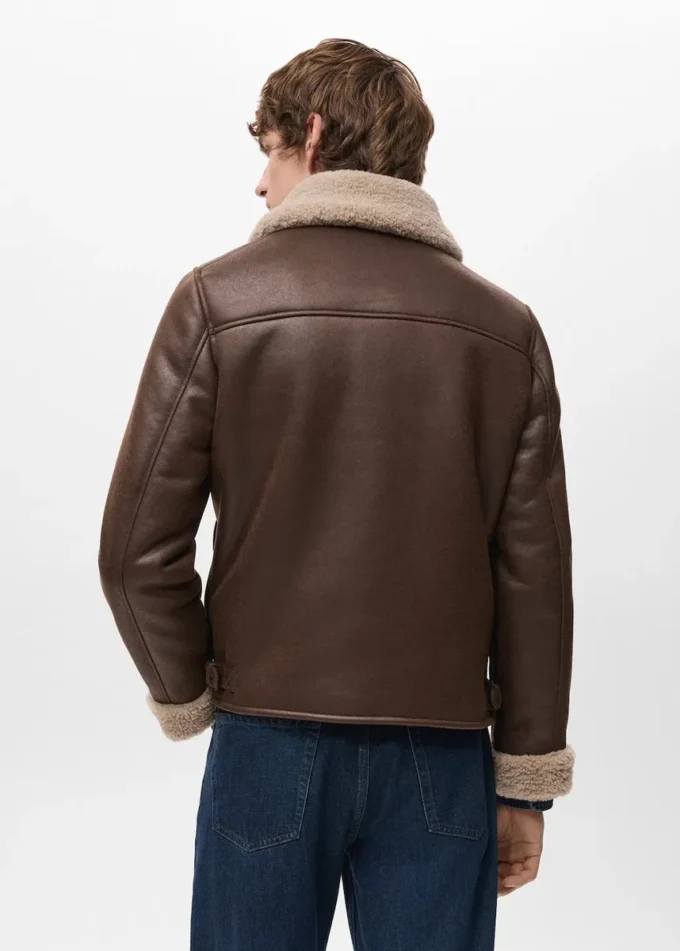 Doppelseitige Schaffelljacke Doppelseitige Schaffelljacke
