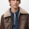 Doppelseitige Schaffelljacke Doppelseitige Schaffelljacke