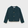 Durchbrochene Strickjacke Durchbrochene Strickjacke