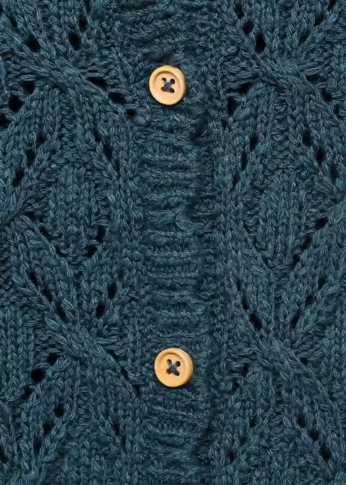 Durchbrochene Strickjacke Durchbrochene Strickjacke