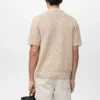 Durchbrochenes Strickhemd Durchbrochenes Strickhemd
