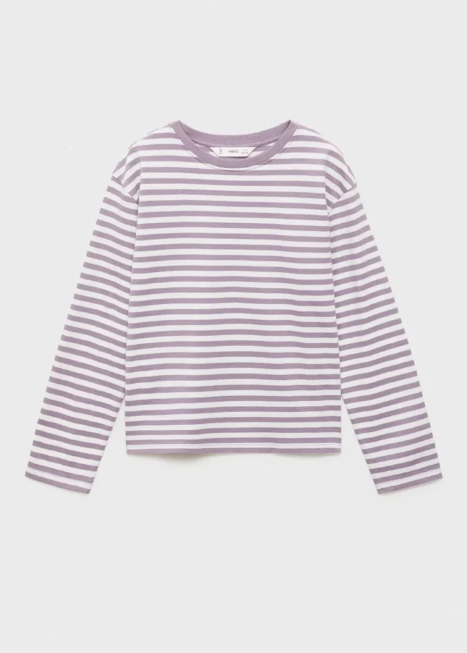 Einfaches gestreiftes T-Shirt Einfaches gestreiftes T-Shirt