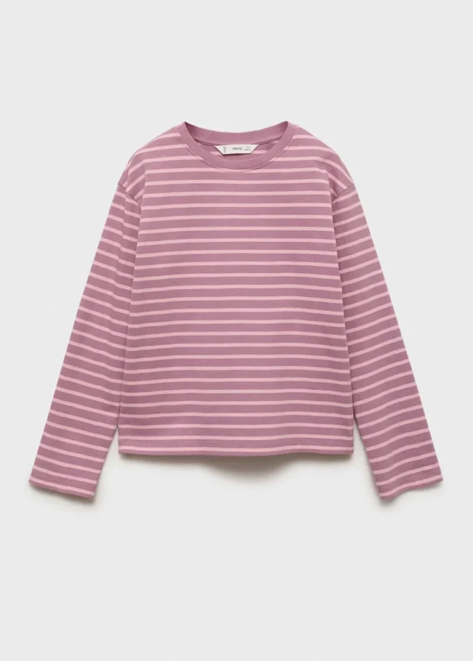 Einfaches gestreiftes T-Shirt