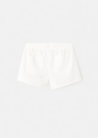 Einfarbige Baumwollshorts Einfarbige Baumwollshorts