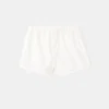 Einfarbige Baumwollshorts Einfarbige Baumwollshorts