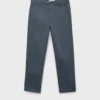 Einfarbige Chino-Hose