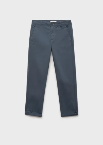 Einfarbige Chino-Hose