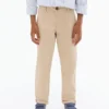 Einfarbige Chino-Hose