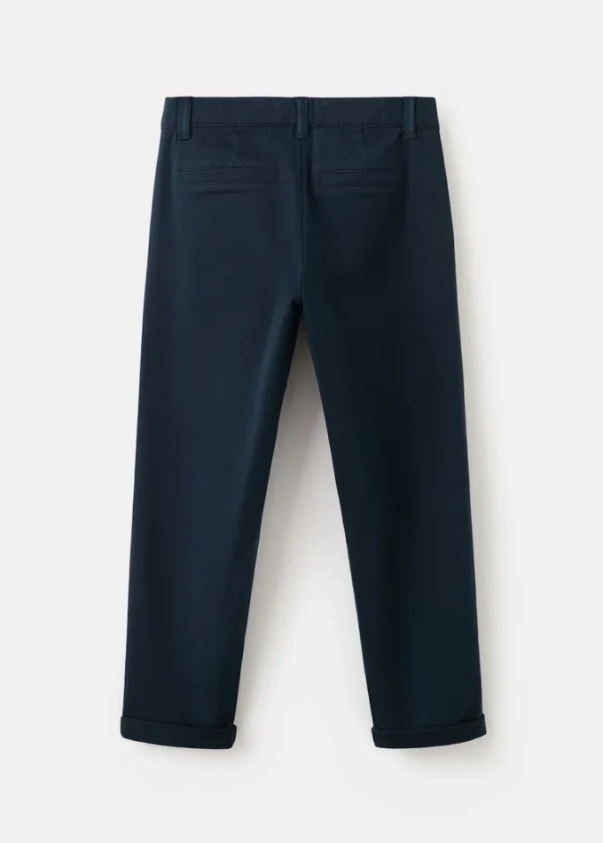 Einfarbige Chino-Hose Einfarbige Chino-Hose