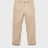 Einfarbige Chino-Hose