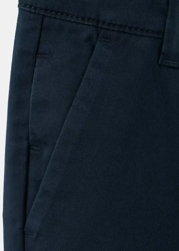 Einfarbige Chino-Hose Einfarbige Chino-Hose