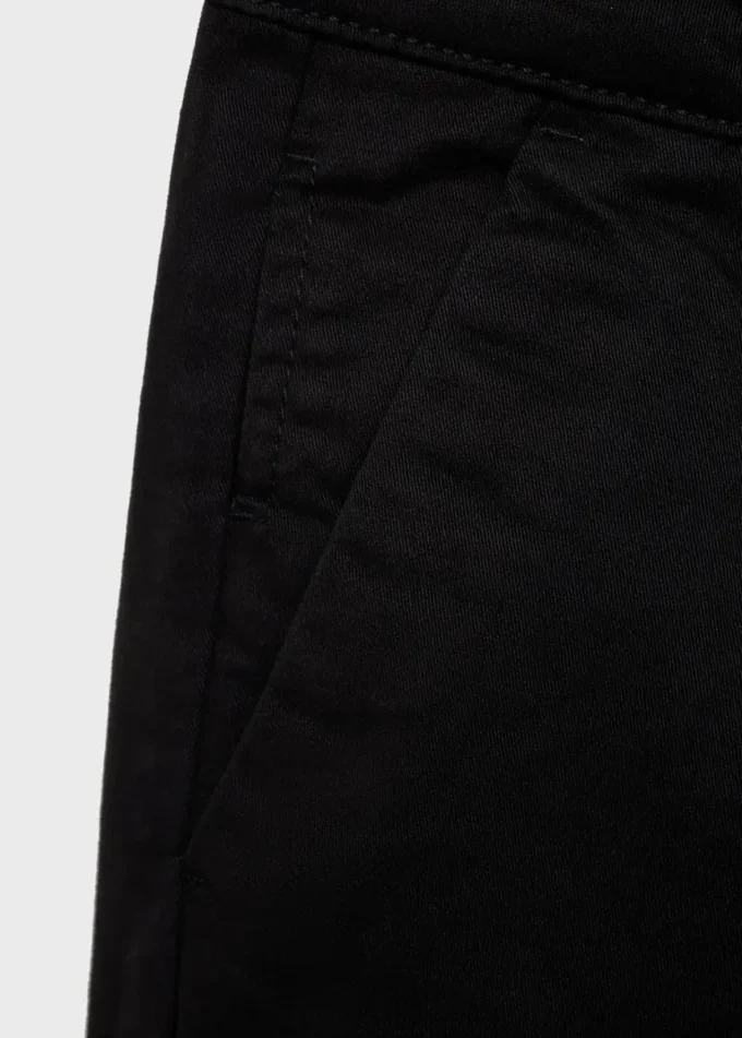 Einfarbige Chino-Hose