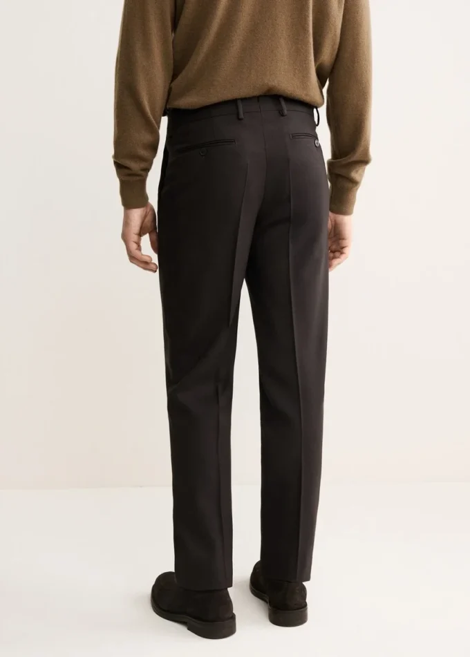 Elegante Hose aus 100 % italienischer Wolle