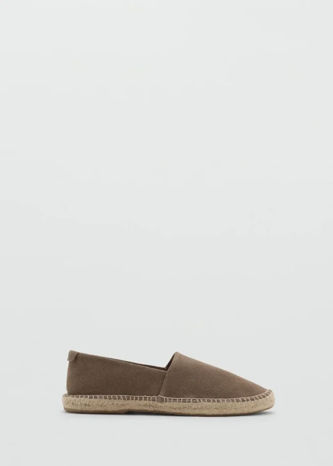 Espadrilles aus Jute-Wildleder Espadrilles aus Jute-Wildleder