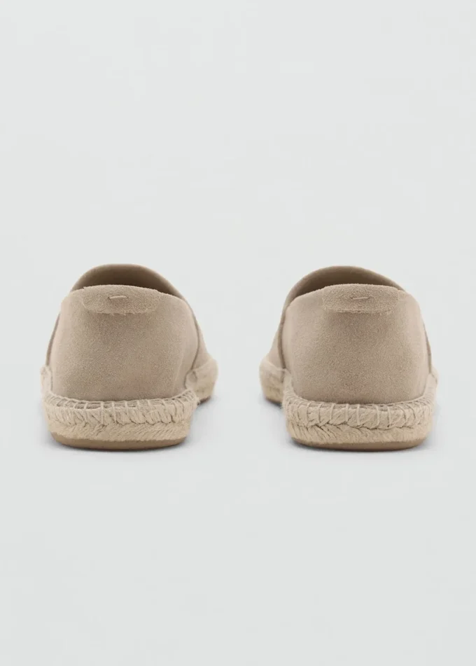 Espadrilles aus Jute-Wildleder Espadrilles aus Jute-Wildleder