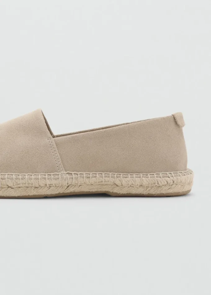 Espadrilles aus Jute-Wildleder Espadrilles aus Jute-Wildleder
