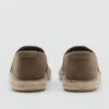 Espadrilles aus Jute-Wildleder Espadrilles aus Jute-Wildleder