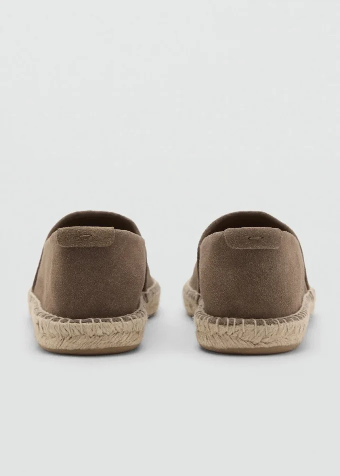 Espadrilles aus Jute-Wildleder Espadrilles aus Jute-Wildleder