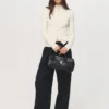 Fein gerippte Strickjacke Fein gerippte Strickjacke