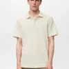 Fein geripptes Polohemd Fein geripptes Polohemd