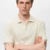 Fein geripptes Polohemd Fein geripptes Polohemd
