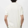 Fein gestricktes Poloshirt aus 100 % Baumwolle Fein gestricktes Poloshirt aus 100 % Baumwolle
