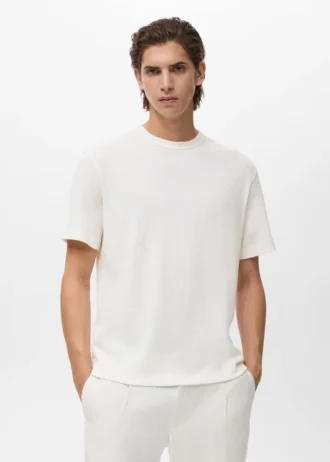 Fein gestricktes T-Shirt