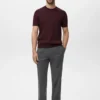 Fein gestricktes T-Shirt aus Baumwolle Fein gestricktes T-Shirt aus Baumwolle