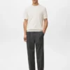 Fein gestricktes T-Shirt aus Baumwolle Fein gestricktes T-Shirt aus Baumwolle
