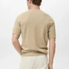 Fein gestricktes T-Shirt aus Baumwolle Fein gestricktes T-Shirt aus Baumwolle