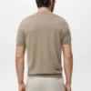 Fein gestricktes T-Shirt aus Baumwolle Fein gestricktes T-Shirt aus Baumwolle