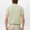 Fein gestricktes T-Shirt aus Baumwolle Fein gestricktes T-Shirt aus Baumwolle