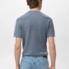 Fein gestricktes T-Shirt aus Baumwolle
