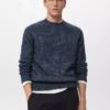 Feinstrickpullover aus Wollmischung