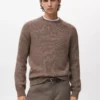 Feinstrickpullover aus Wollmischung