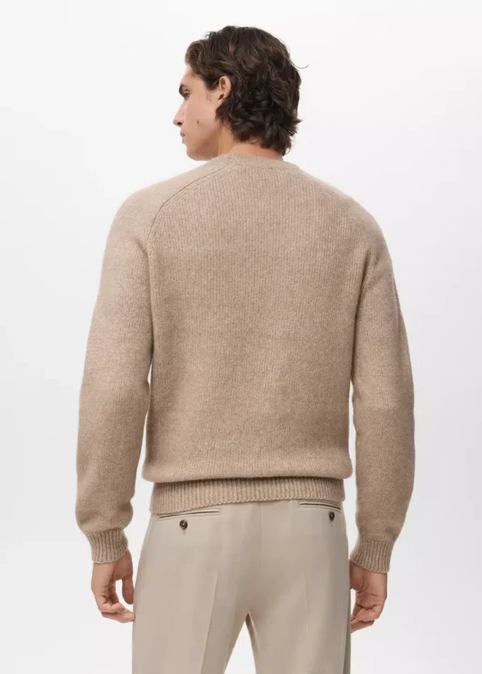Feinstrickpullover aus Wollmischung