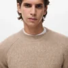 Feinstrickpullover aus Wollmischung