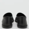 Flache Lederschuhe