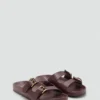 Flache Sandalen mit Schnallen Flache Sandalen mit Schnallen