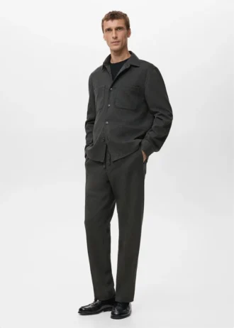 Flanell-Jogginghose mit Kordelzug