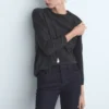 Flare-Jeans mit mittlerer Leibhöhe und Waschung