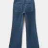 Flared-Hose aus Kunstsamt Flared-Hose aus Kunstsamt