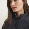Fleece-Sweatshirt mit Reißverschluss Fleece-Sweatshirt mit Reißverschluss
